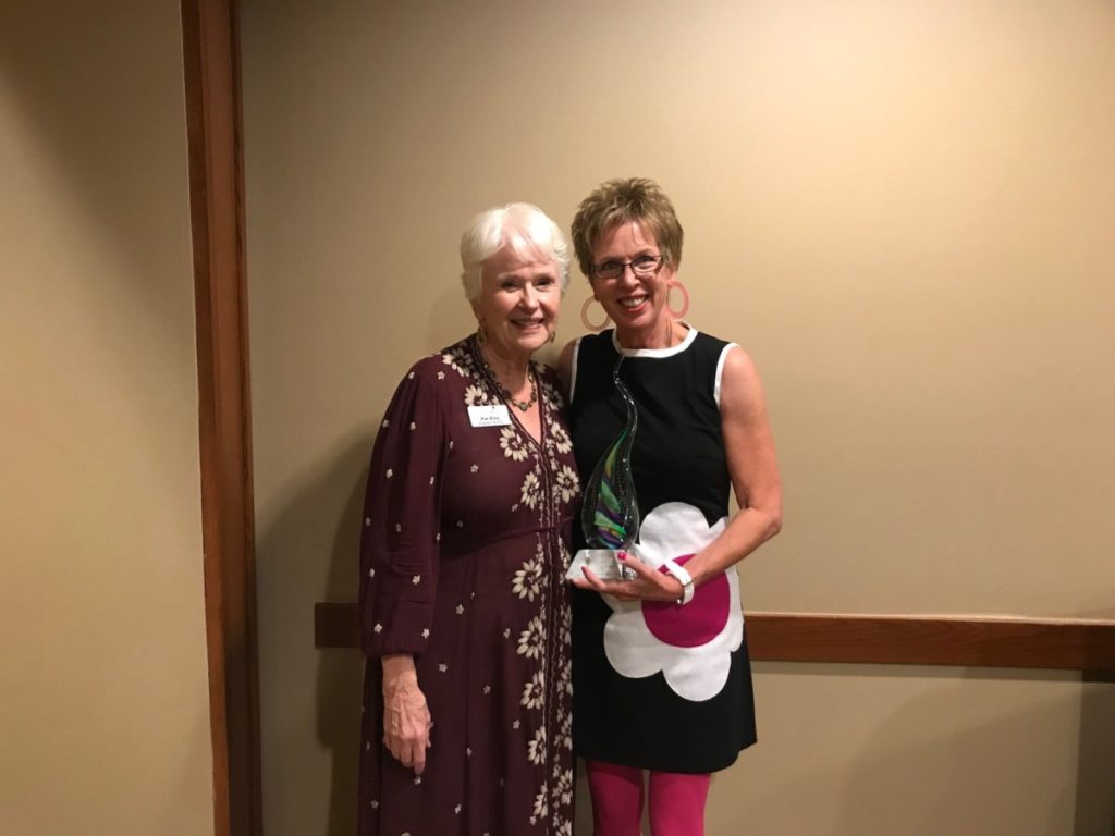 Cindy Senger Honored by Silver Key's Pat Ellis