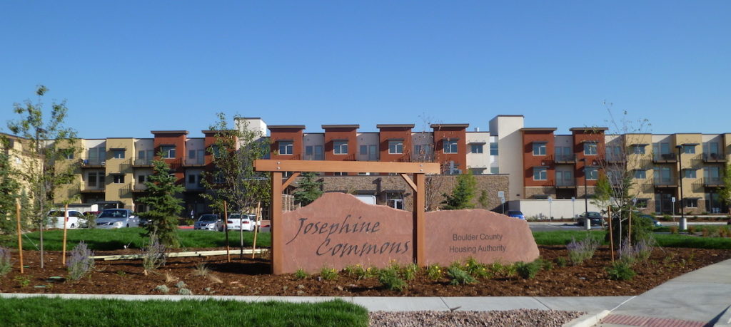 Josephine Commons Exterior Sign